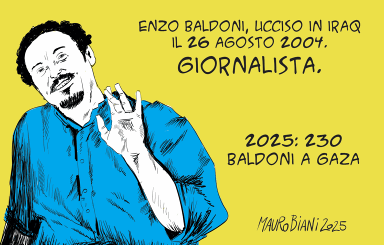 Enzo Baldoni, il giornalista che manca al racconto delle guerre