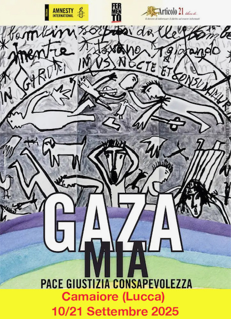 “Gaza Mia”, a Camaiore dal 10 al 21 settembre