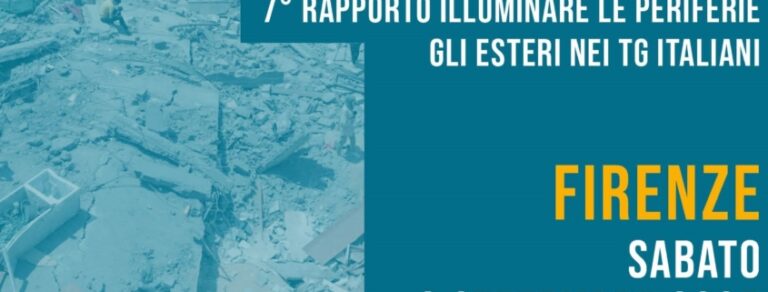 “Illuminare le periferie”. Firenze, sabato 6 settembre