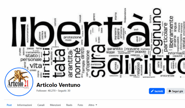 Una risposta necessaria: Articolo 21 tra diritto di partecipazione e strumentalizzazioni politiche