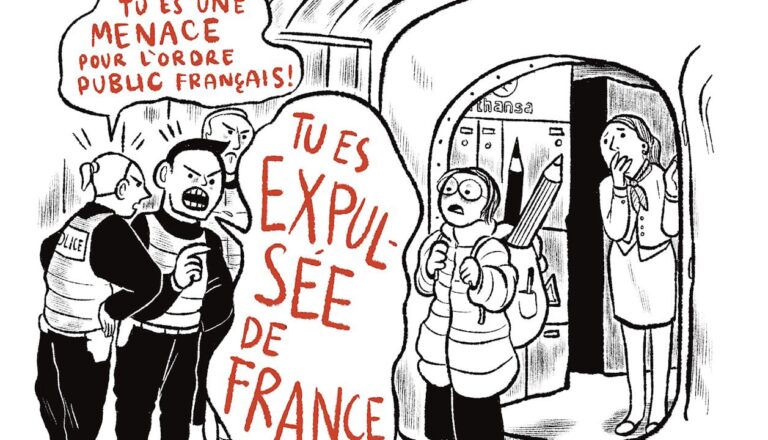 Fumettista italiana “sgradita” in Francia, respinta alla frontiera