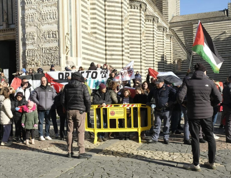 Milano-Cortina, ad Orvieto c’era anche la Palestina