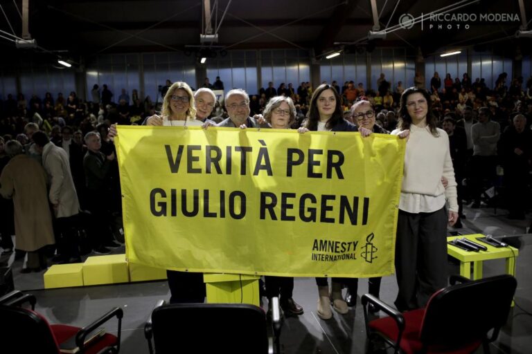 Dieci anni dopo siamo ancora a Fiumicello a chiedere verità e giustizia per Giulio Regeni