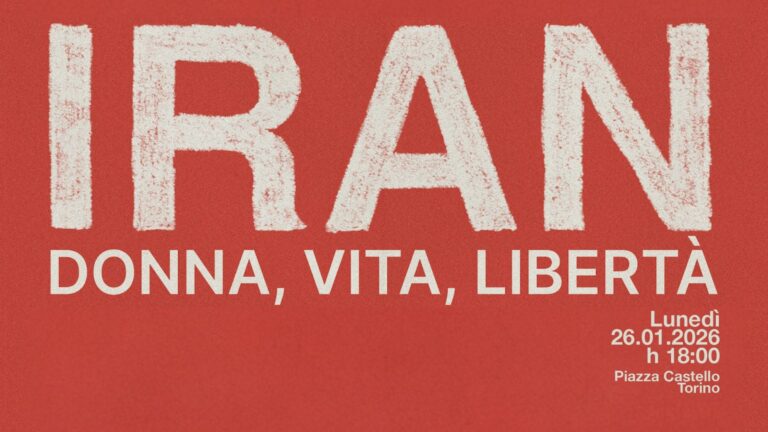 Donna, vita, libertà. Presidio per il popolo iraniano. L’appello