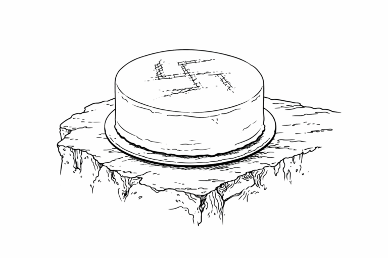 La svastica di compleanno