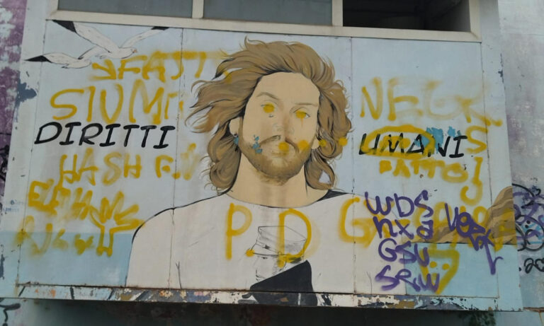 A Napoli vandalizzati murale e targa dedicati a Mario Paciolla, le reazioni