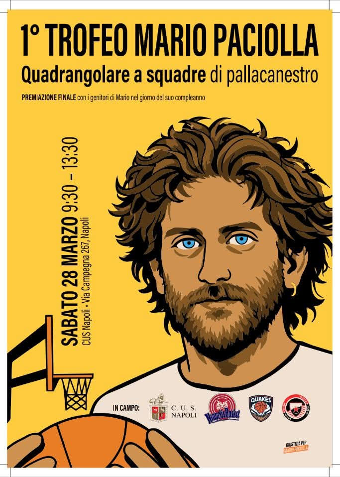 Primo Trofeo Mario Paciolla. Napoli, 28 marzo
