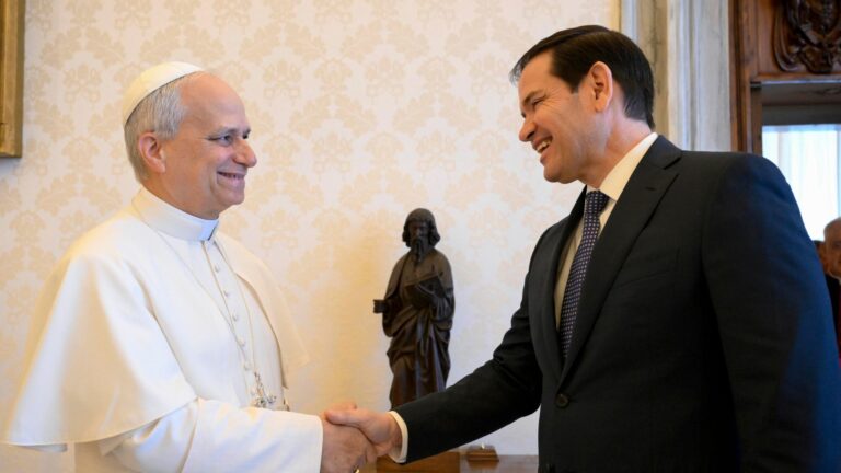 La missione delicata e difficile di Rubio in Vaticano