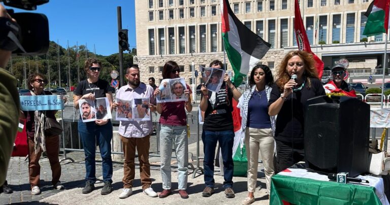 Conferenza stampa della Global Sumud Flotilla: “Gravissime violazioni”