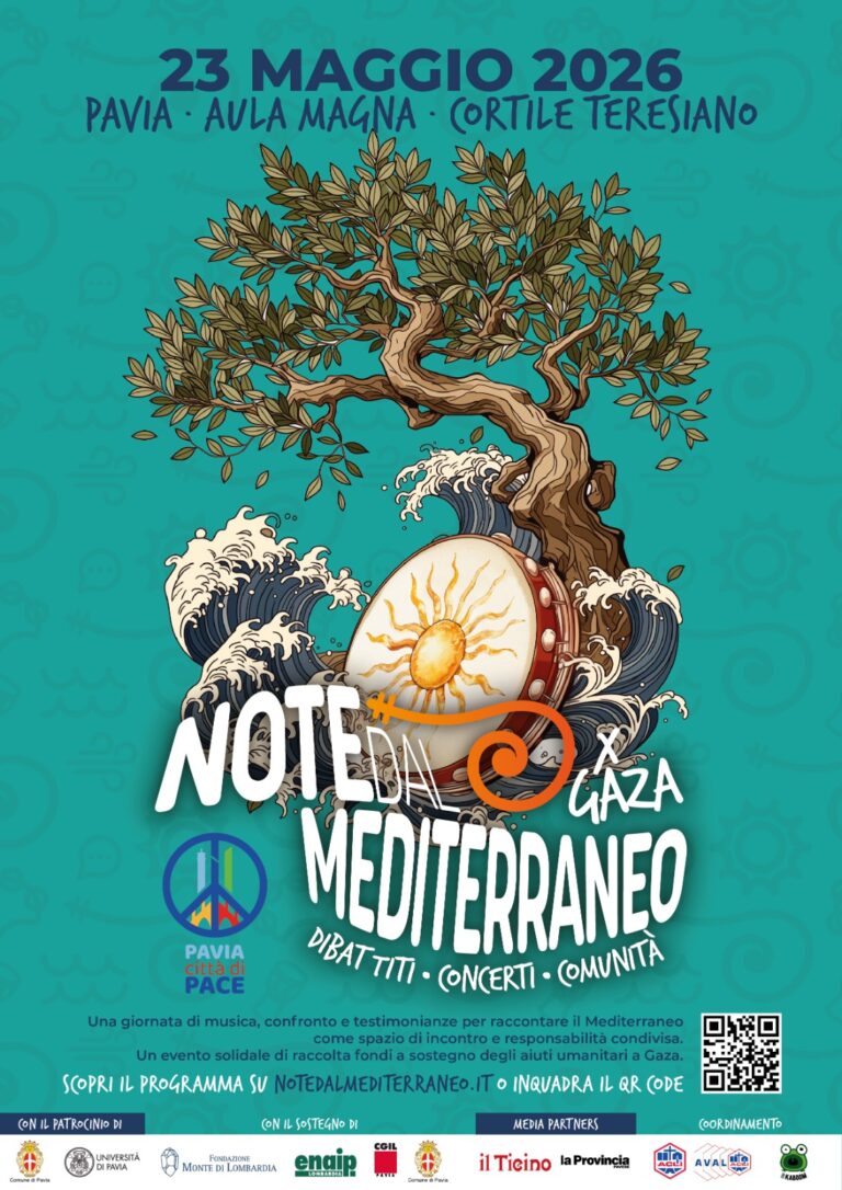 Pavia ricorda Andrea Rocchelli: il 23 maggio “Note dal Mediterraneo per Gaza”