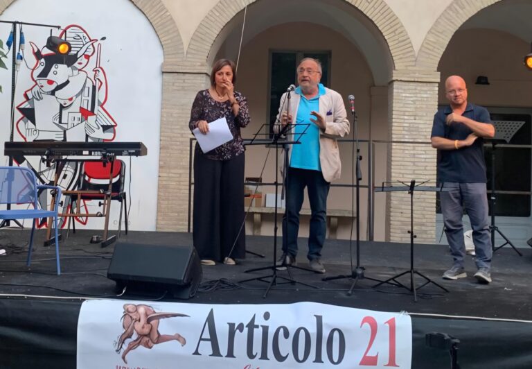 Una bella serata a Roma con Articolo21. Per la Costituzione e contro tutti i bavagli