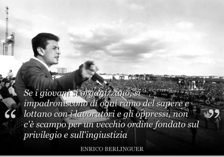 Un modo scientifico di rifarsi ancora all’idea del ‘sol dell’avvenir’. In ricordo di Enrico Berlinguer