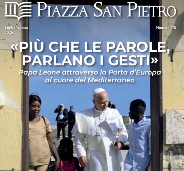 «Fraternità in vacanza, non lasciamo soli i poveri e gli anziani». Il numero speciale di “Piazza San Pietro”