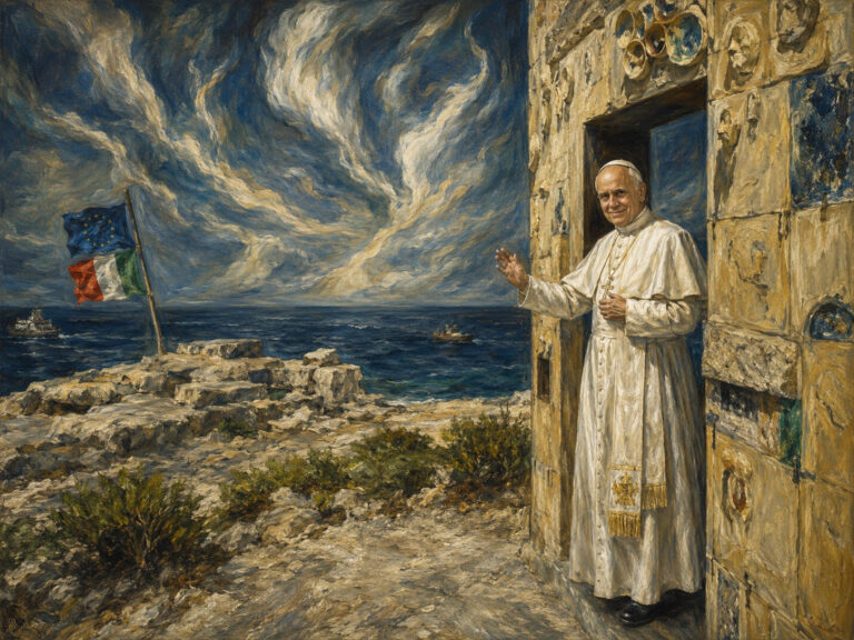Il Papa a Lampedusa, una soglia aperta nel buio del nostro tempo