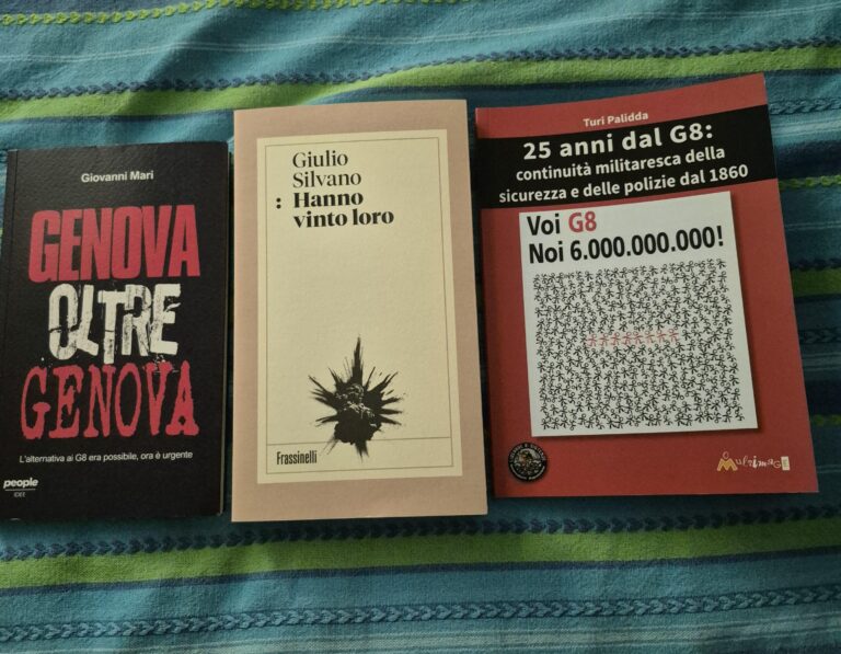 Aspettando Genova. Interviste con Giovanni Mari, Giulio Silvano e Salvatore Palidda