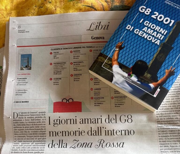 Donatella Alfonso: “Genova ha cambiato per sempre il nostro modo di essere”