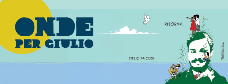 Onde per Giulio. Giornata per Giulio Regeni domenica 2 agosto