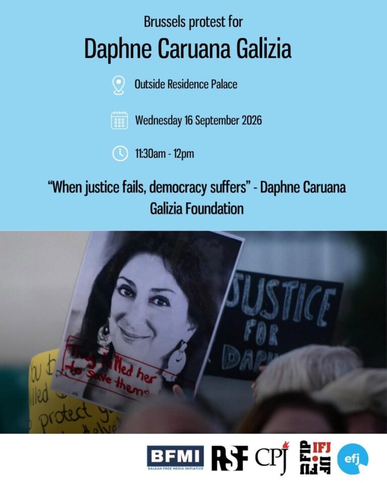 Oggi la protesta in memoria di Daphne dopo l’assoluzione di Fenech