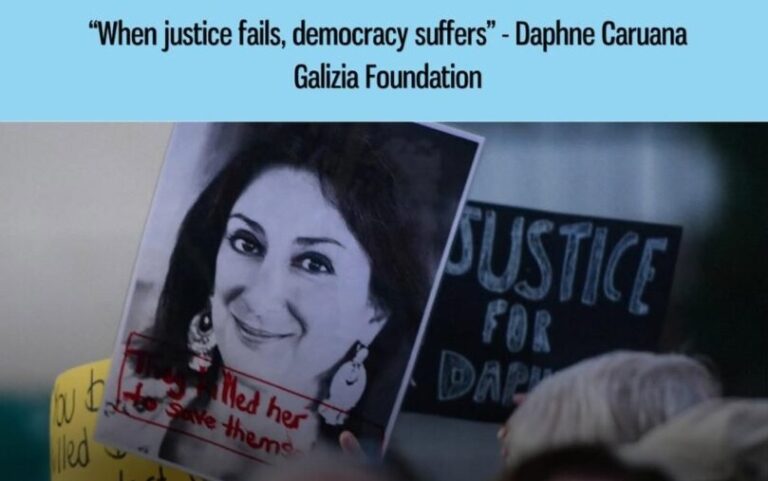 Oggi la protesta in memoria di Daphne dopo l’assoluzione di Fenech