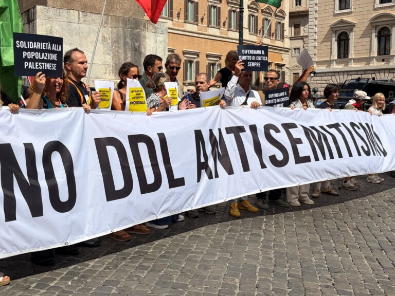 Ddl anti-semitismo: non si censura la libertà d’espressione