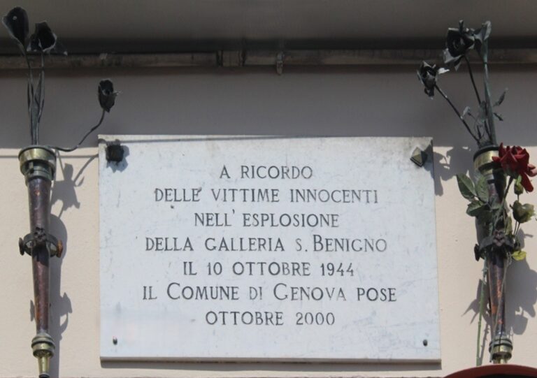 Genova e il baratto della memoria a San Benigno