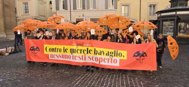 Querele temerarie, si-in a Roma del gruppo anti Slapp Case Italia