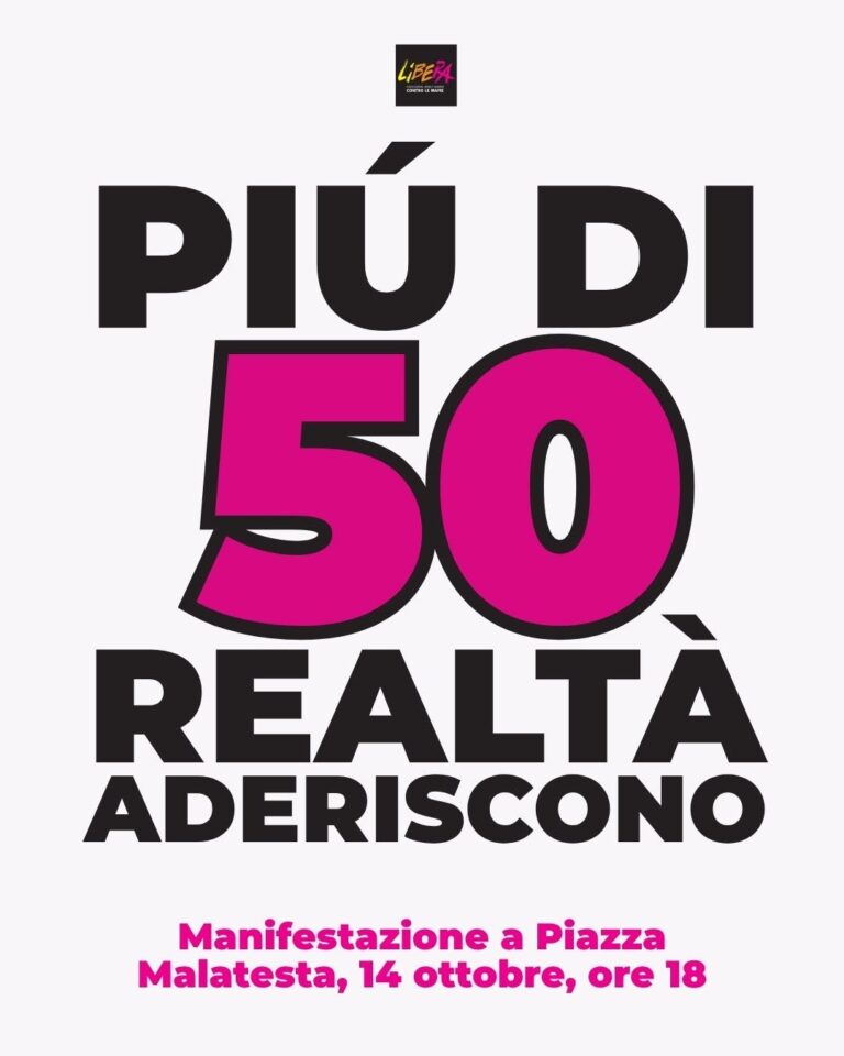 Bombe a Roma, oggi la manifestazione organizzata da Libera