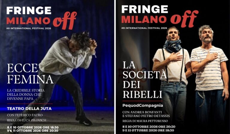 Da “Ecce femina” a “La società dei ribelli”, al “The Mill” in scena il teatro d’avanguardia