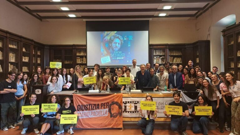 Peace School Mario Paciolla: quattro giorni a Napoli per costruire una nuova cultura di pace