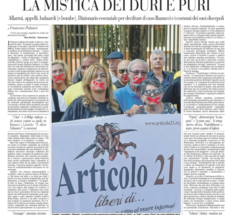 Il Foglio ironizza, i genitori di Mario Paciolla aspettano. E noi chiediamo “solo” verità e giustizia